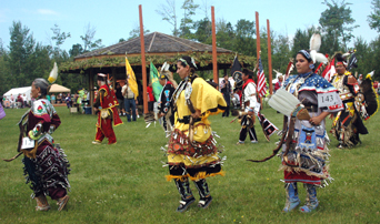 Jingle dancers