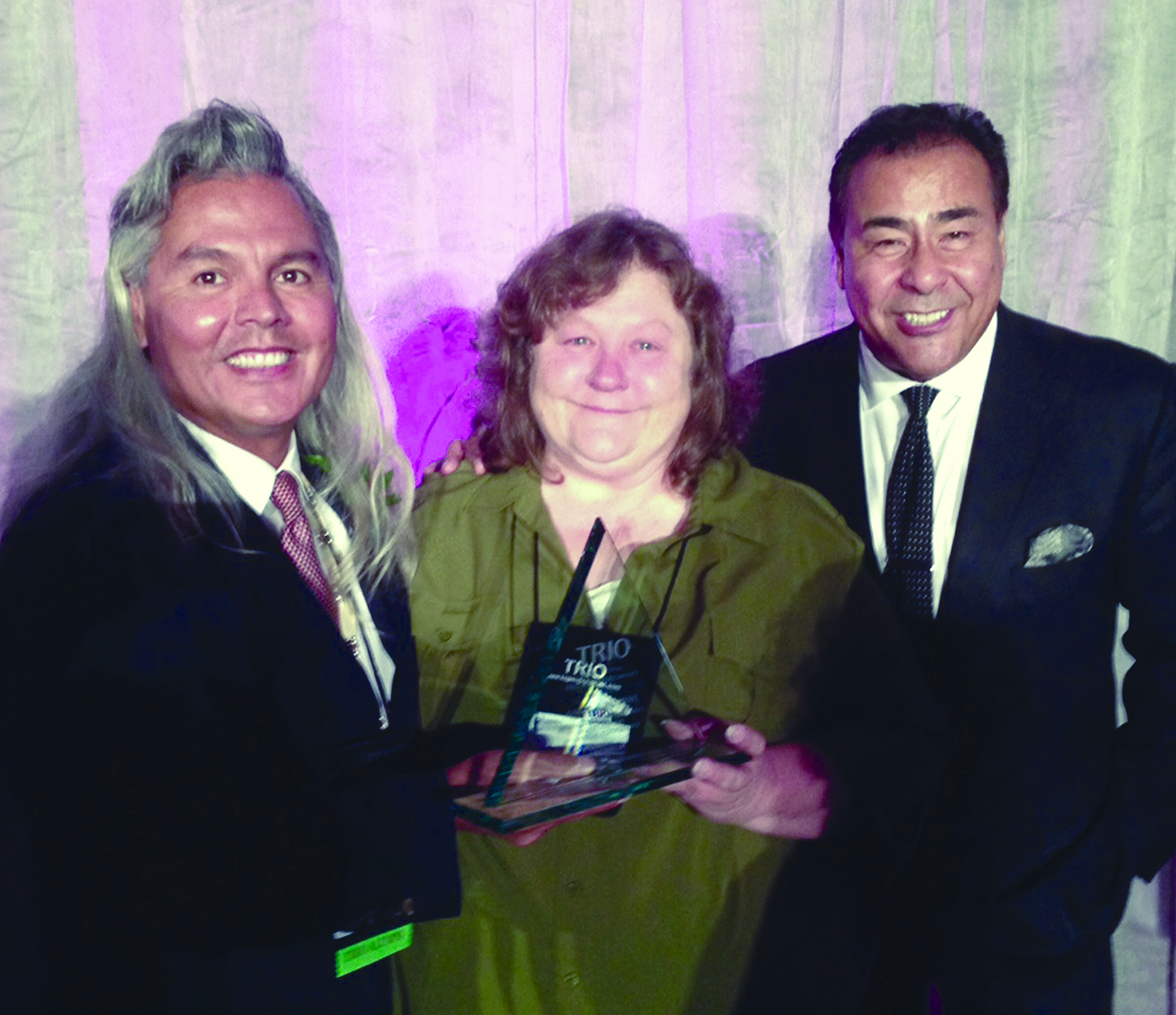 Aaron 2015 TRIO award