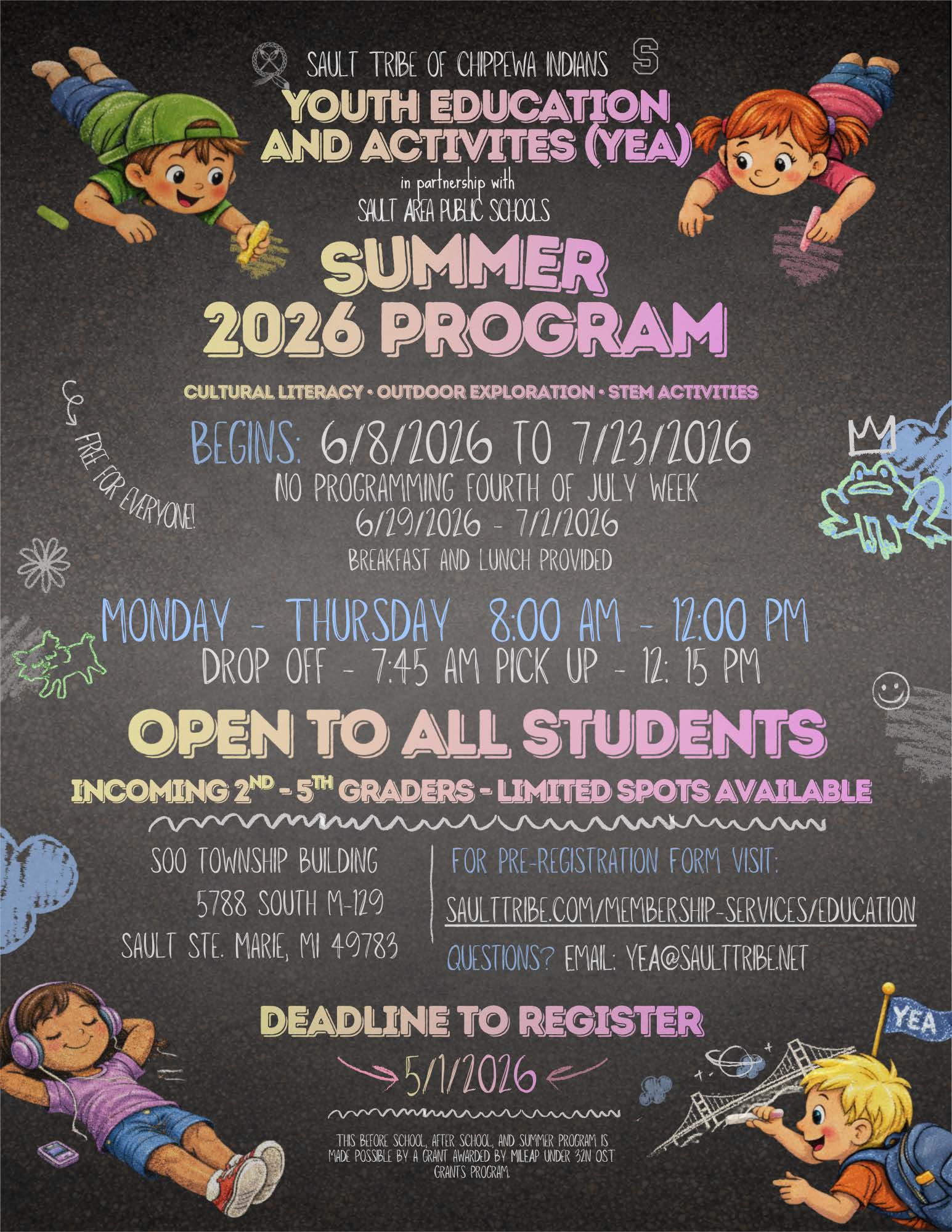 YEA Summer Program 2026